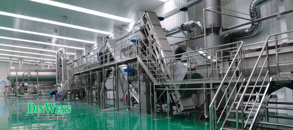 food materials processing line
